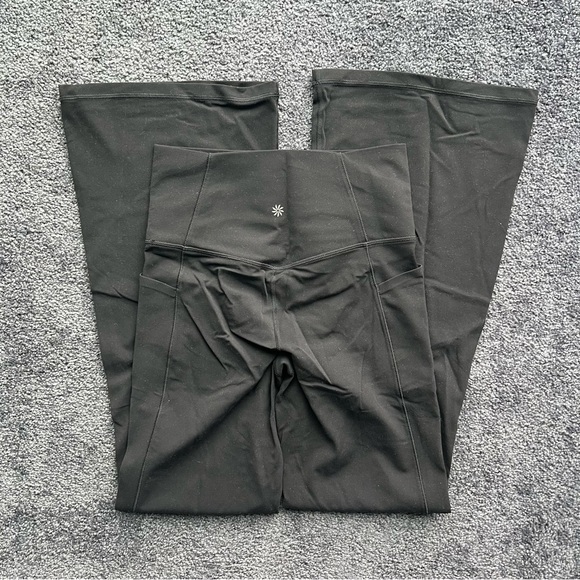 Athleta Black Flare Leggings - Picture 4 of 4